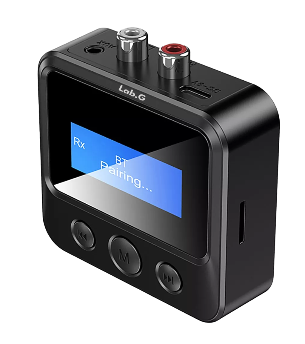 Adaptador Inalámbrico Lcd Bluetooth 5.0 Receptor/transmisor