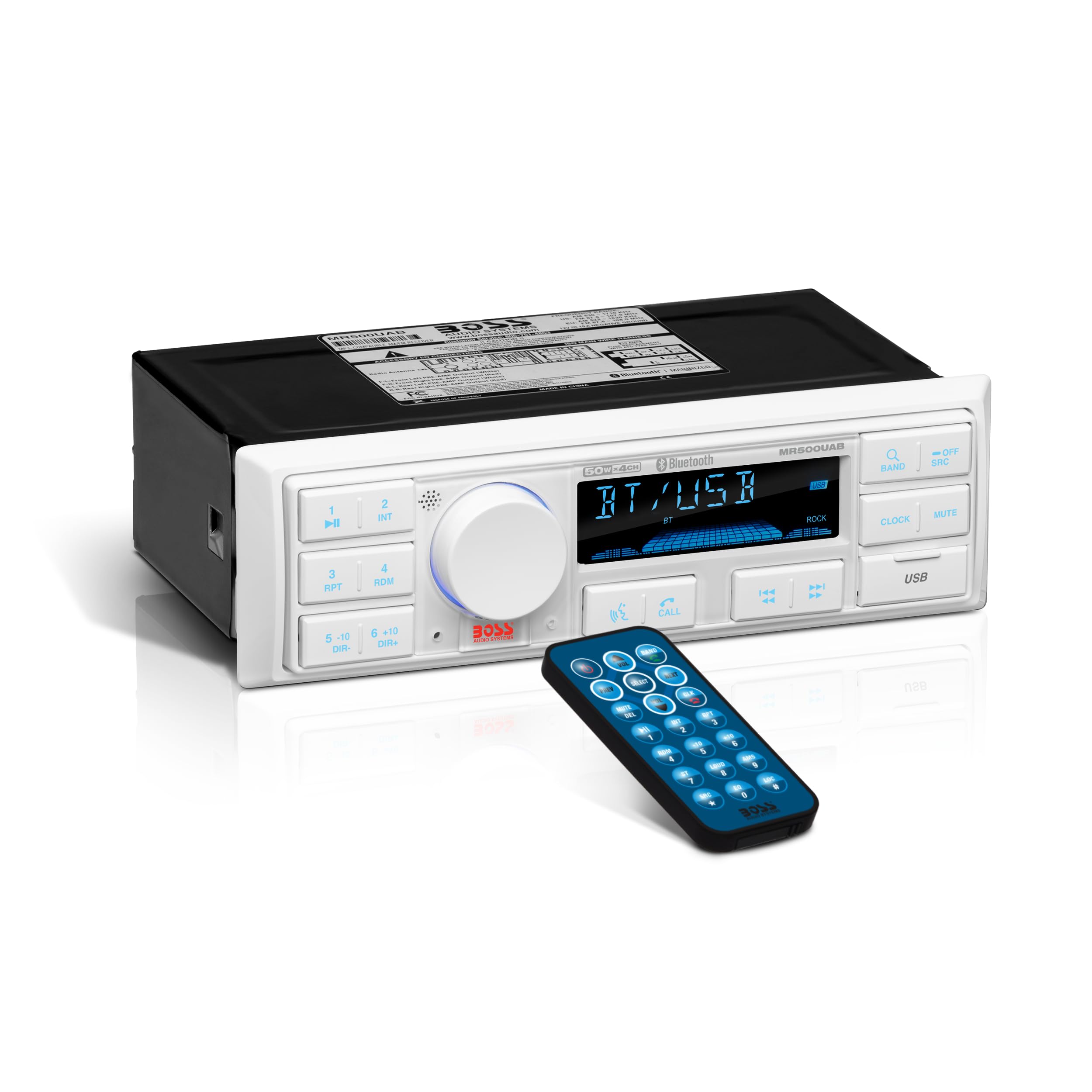 Foto 2 pulgar | Receptor De Radio Marino Boss Audio Systems Mr500uab Bluetooth - Venta Internacional.