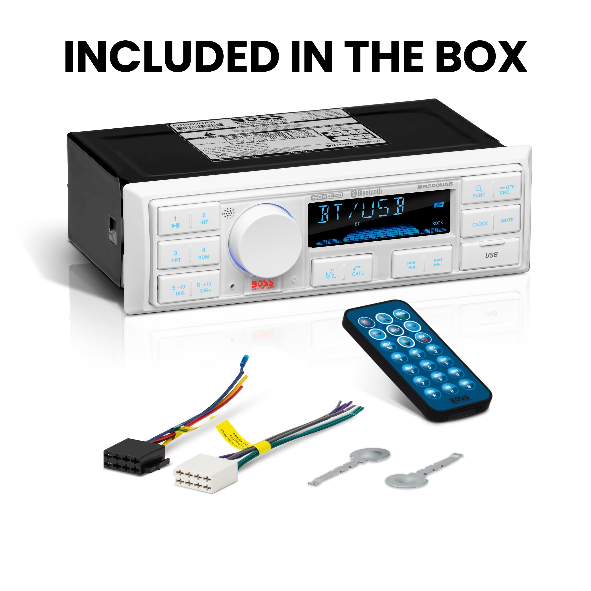 Foto 7 pulgar | Receptor De Radio Marino Boss Audio Systems Mr500uab Bluetooth - Venta Internacional.