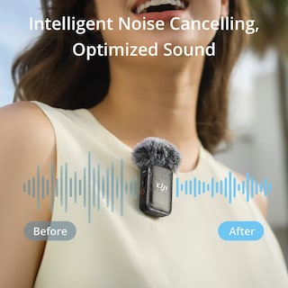 Foto 4 | Micrófono Lavalier Inalámbrico Dji Mic 2 Con Cancelación De Ruido - Venta Internacional.