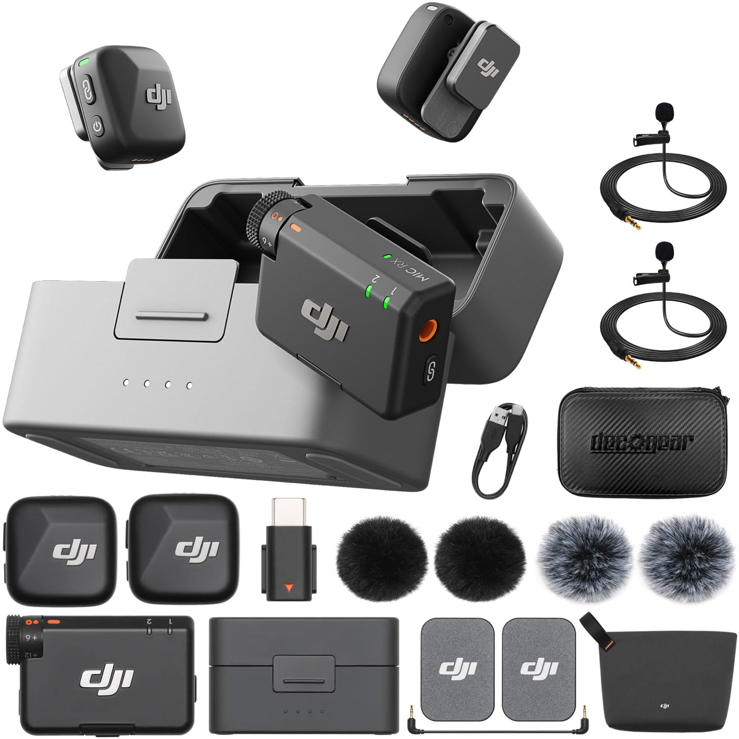 Micrófono Lavalier Inalámbrico Dji Mic Mini (2 Tx + 1 Rx) - Venta Internacional.