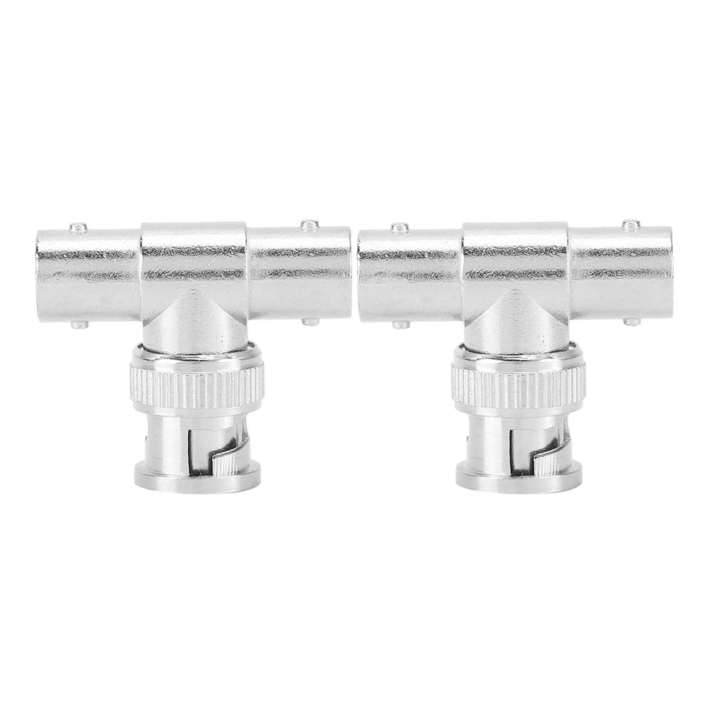 Adaptador Bnc Dioche 1 Macho A 2 Hembras Para Videovigilancia - Venta Internacional.