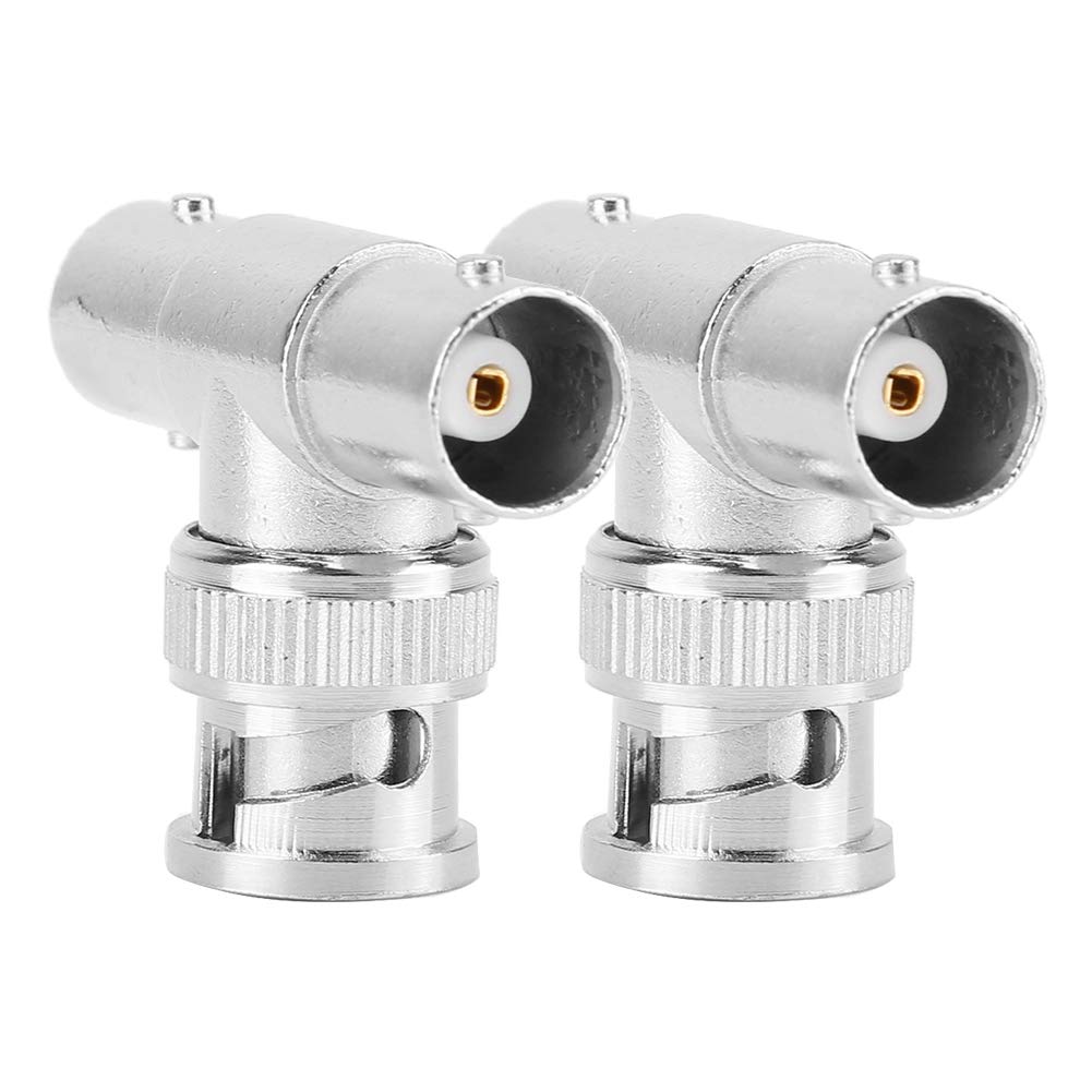 Foto 2 | Adaptador Bnc Dioche 1 Macho A 2 Hembras Para Videovigilancia - Venta Internacional.