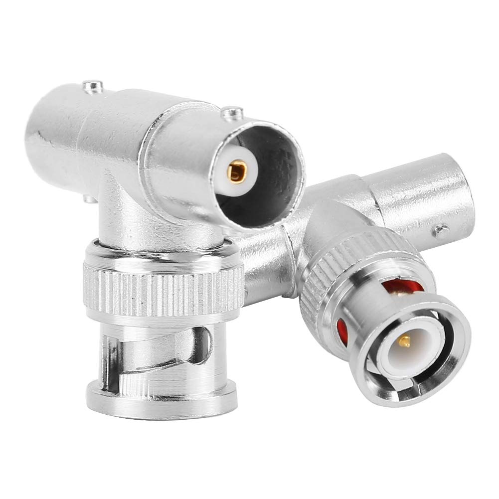Foto 4 | Adaptador Bnc Dioche 1 Macho A 2 Hembras Para Videovigilancia - Venta Internacional.