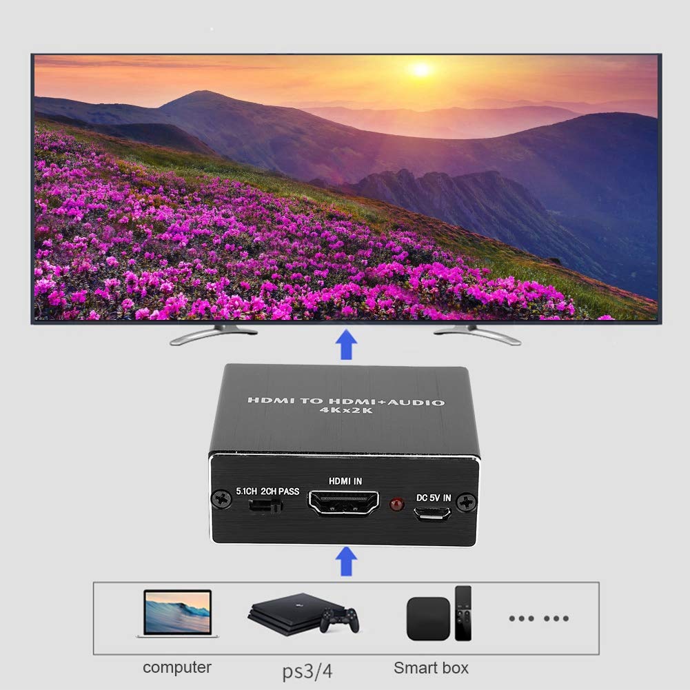 Foto 5 pulgar | Convertidor De Audio Dioche Analógico A Digital 4k X 2k 1.4 5.1 - Venta Internacional.