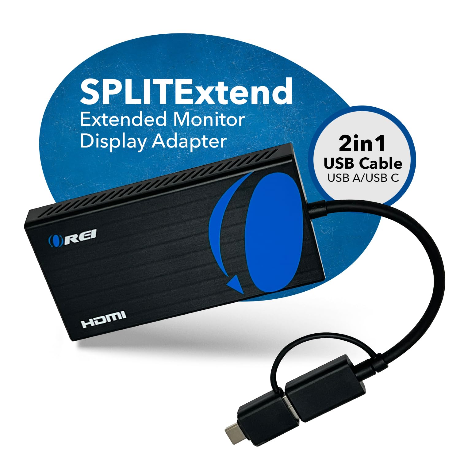 Foto 5 pulgar | Divisor Hdmi Orei Splitextend Para Doble Monitor 4k @30hz 1080p - Venta Internacional.