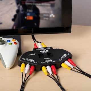 Foto 3 | Divisor Rca Fosmon A1602 Con Caja De Conmutación De Audio/vídeo De 3 Vías - Venta Internacional.