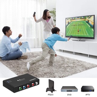 Foto 4 | Puerto Conversor De Componentes A Hdmi Compatible Con 1080p 60 Hz - Venta Internacional.