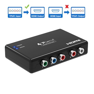 Foto 6 | Puerto Conversor De Componentes A Hdmi Compatible Con 1080p 60 Hz - Venta Internacional.