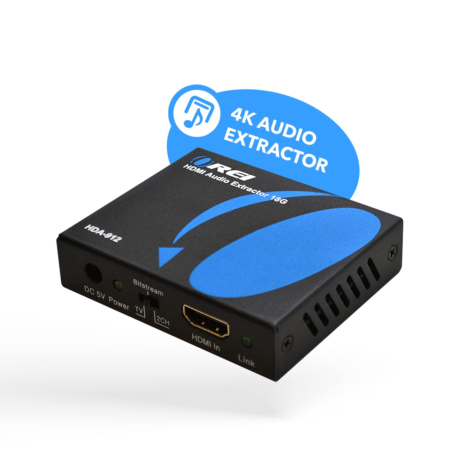 Foto 7 pulgar | Convertidor Extractor De Audio Orei 4k 60hz 18g Hdmi 2.0 (hda-912) - Venta Internacional.