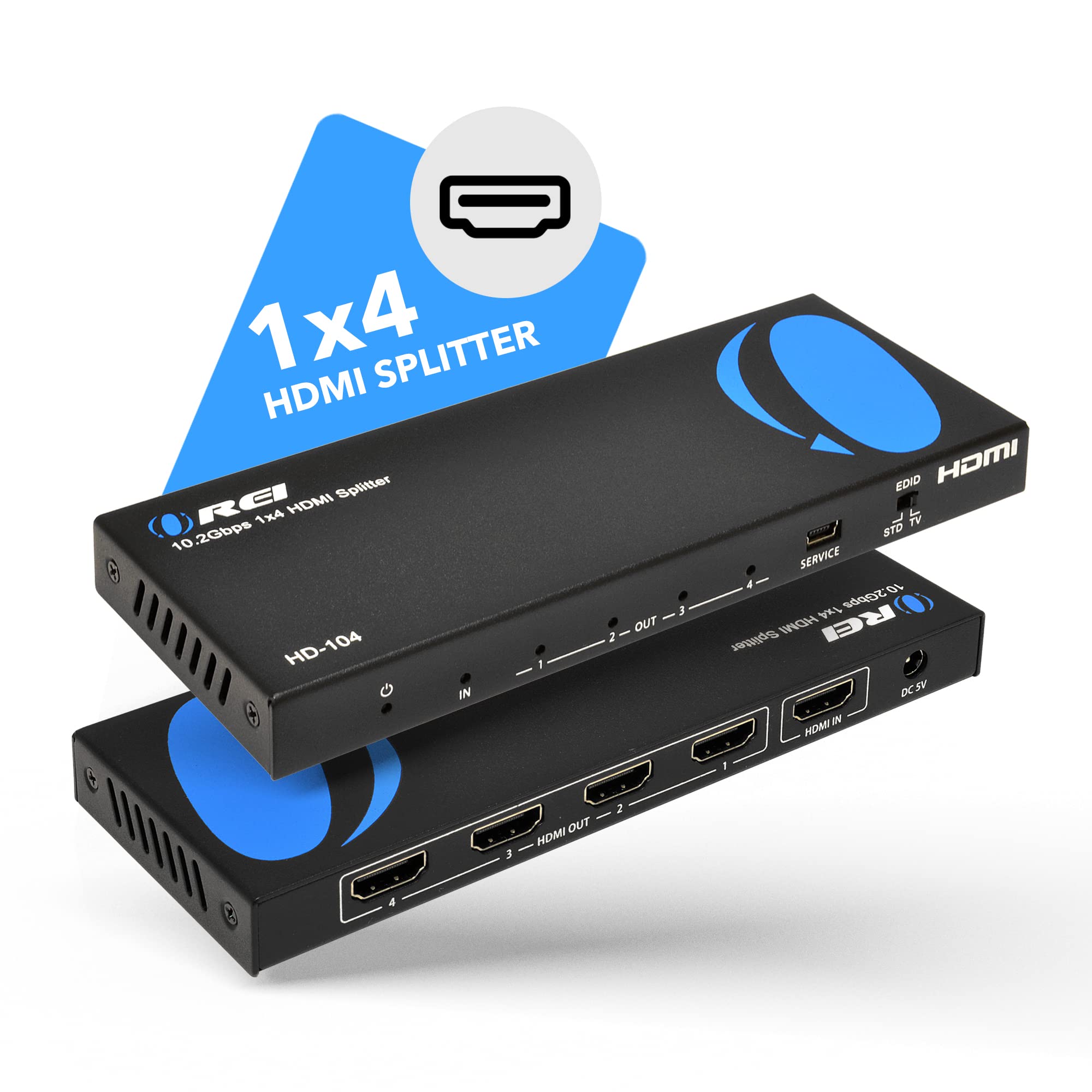 Foto 4 pulgar | Divisor Hdmi Orei 1x4 4k @60hz Hdmi 2.0 Con Hdcp 2.2 - Venta Internacional.