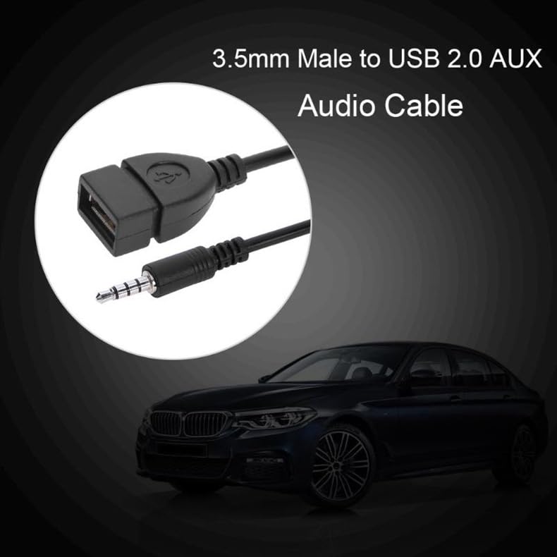 Foto 5 | Adaptador De Audio Usb A Conector De 3,5 Mm, 2 Paquetes Para Reproducir Música En El Coche - Venta Internacional.