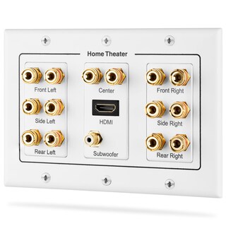 Foto 1 | Placa De Pared Fosmon Hd8006 De 3 Elementos Con Distribución Envolvente 7.1 - Venta Internacional.