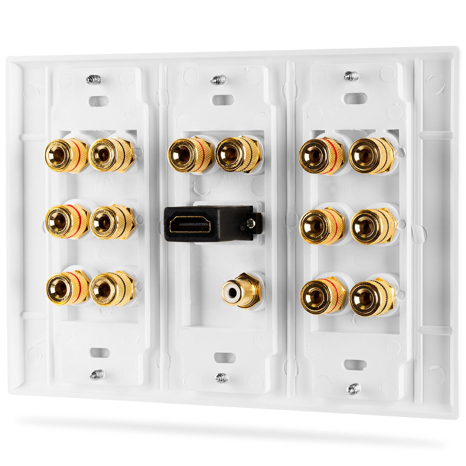Foto 3 | Placa De Pared Fosmon Hd8006 De 3 Elementos Con Distribución Envolvente 7.1 - Venta Internacional.