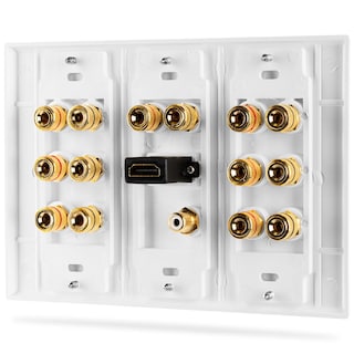 Foto 3 | Placa De Pared Fosmon Hd8006 De 3 Elementos Con Distribución Envolvente 7.1 - Venta Internacional.