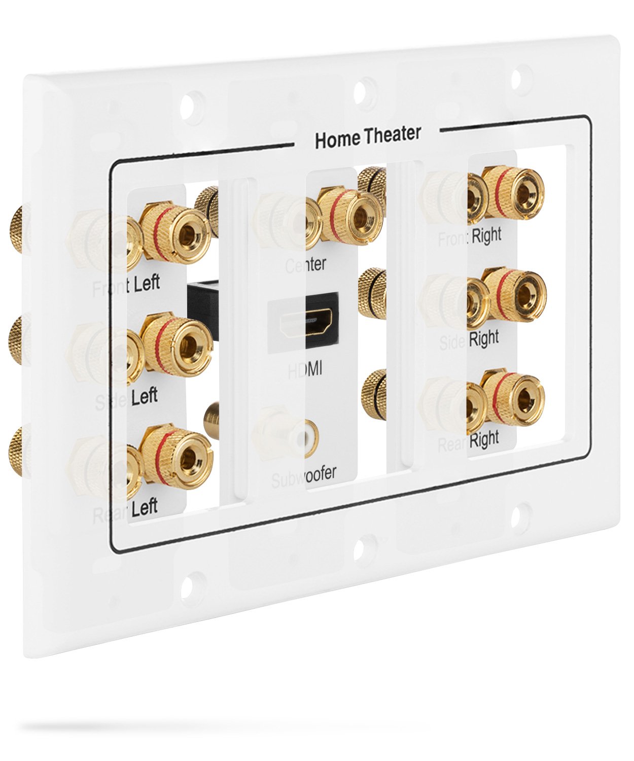 Foto 5 pulgar | Placa De Pared Fosmon Hd8006 De 3 Elementos Con Distribución Envolvente 7.1 - Venta Internacional.