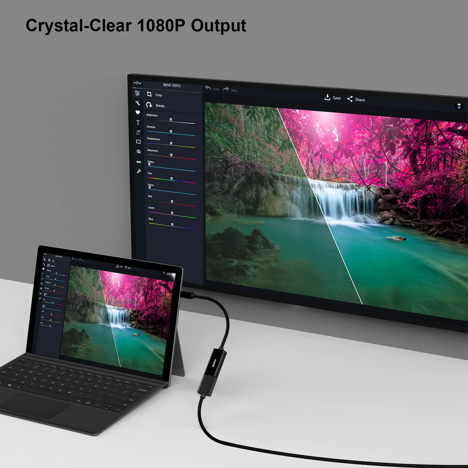 Foto 7 | Conversor Benfei Mini Displayport A Hdmi Para Macbook, Etc. - Venta Internacional.