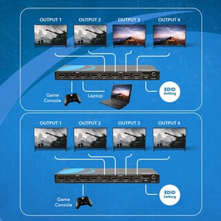 Foto 7 | Conmutador/divisor Matricial Hdmi 4k Orei 4x4 (4 Entradas, 4 Salidas) - Venta Internacional.