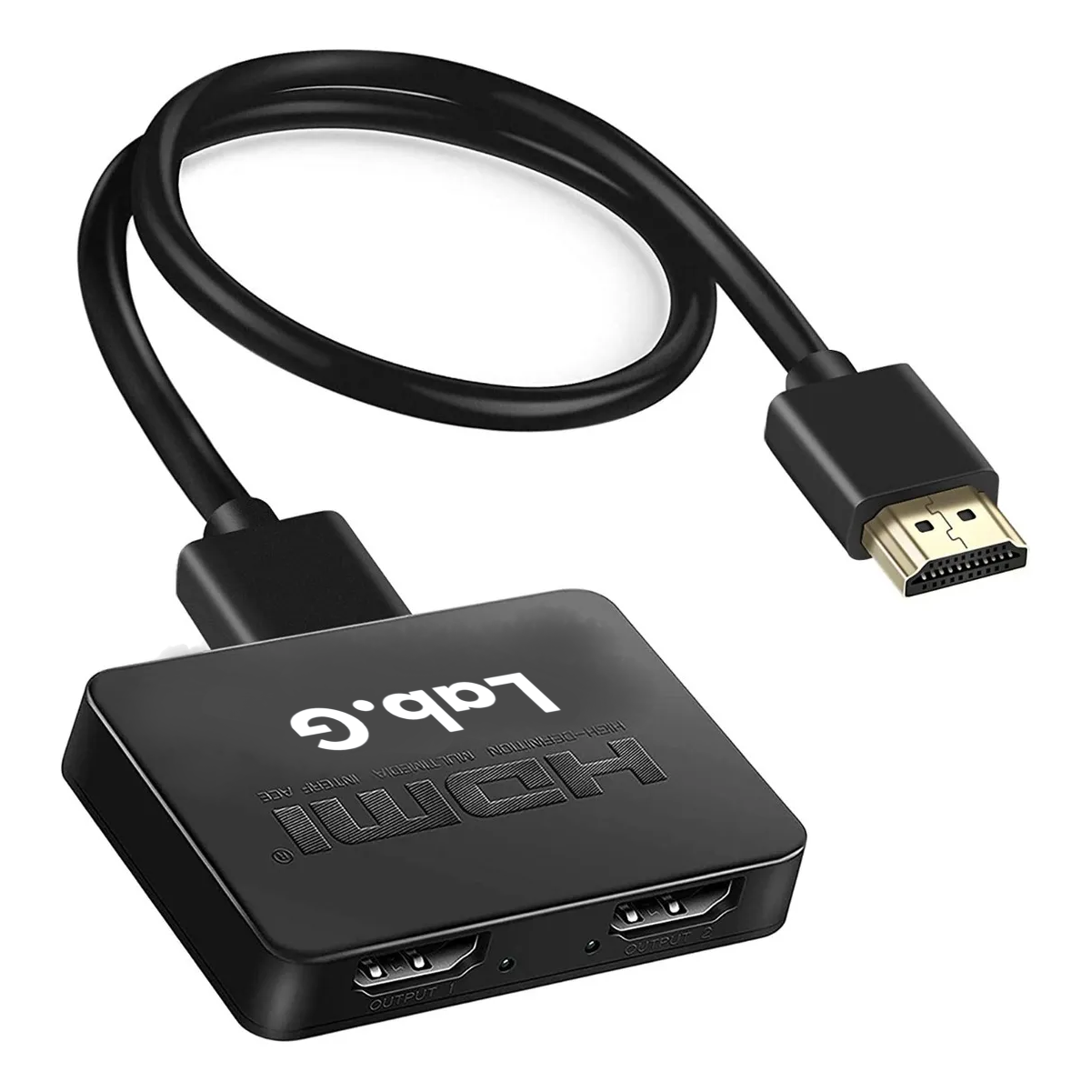 Divisor 4k Con Cable Lab.g Negro
