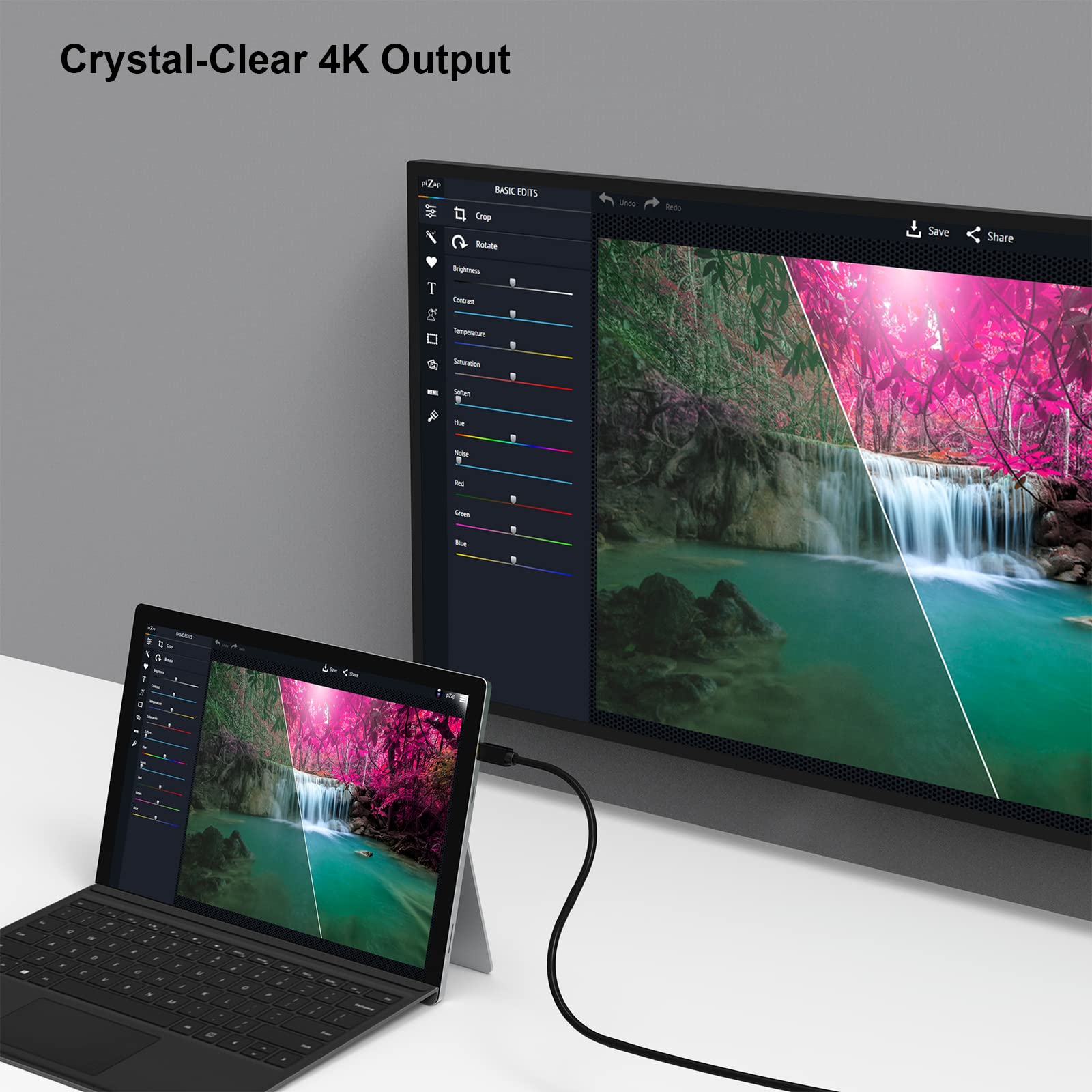 Foto 5 pulgar | Cable Benfei Mini Displayport A Displayport 4k @60hz 4k - Venta Internacional.