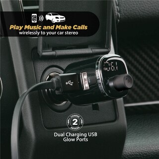 Foto 4 | Kit Manos Libres Bluetooth Para Coche Scosche Btfm4 Btfreq Color Negro - Venta Internacional.