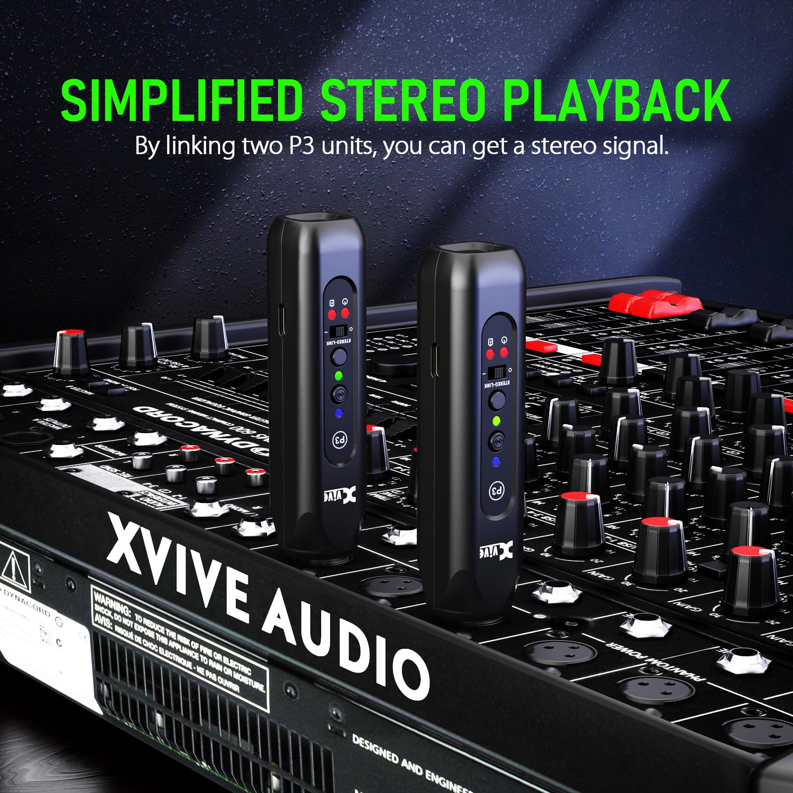 Foto 5 pulgar | Receptor Bluetooth Xvive P3 Xlr Inalámbrico Con Batería De 8 H De Duración - Venta Internacional.