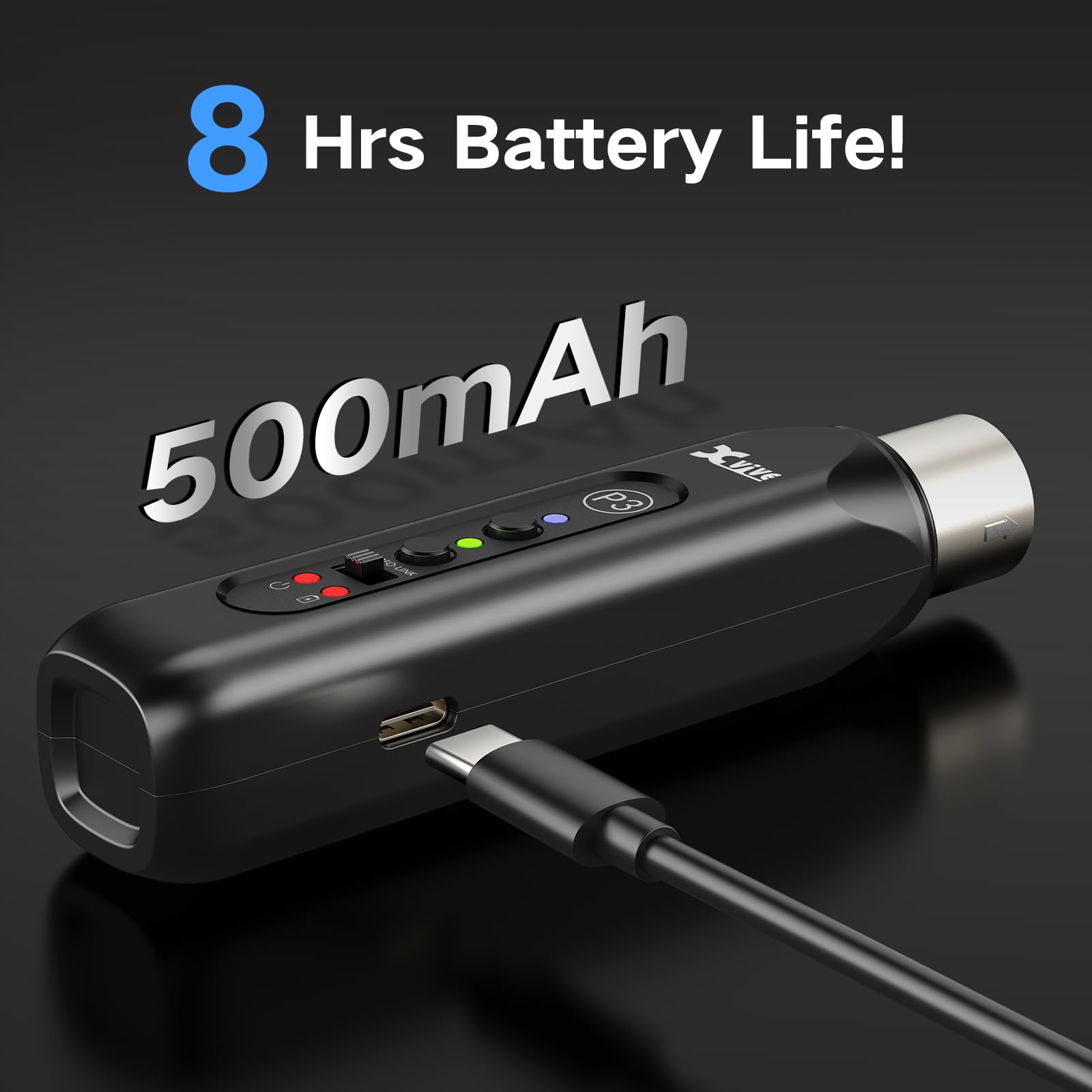 Foto 6 pulgar | Receptor Bluetooth Xvive P3 Xlr Inalámbrico De Alta Fidelidad - Venta Internacional.