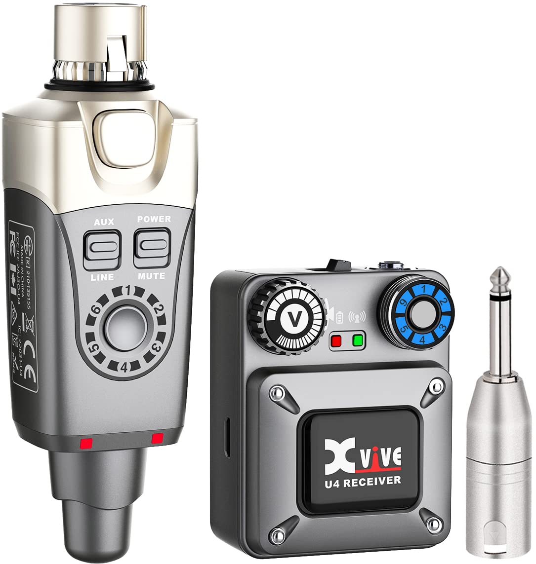 Foto 1 | Sistema De Monitor Intraural Inalámbrico Xvive U4 Con Transmisor Y Receptor - Venta Internacional.