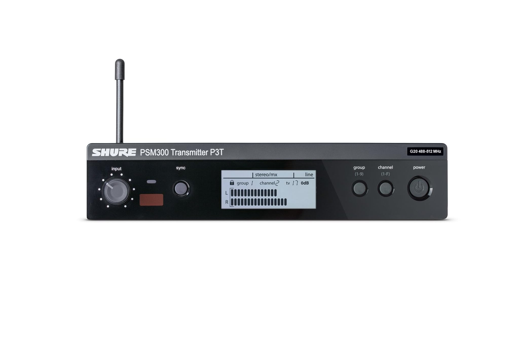Transmisor Inalámbrico Shure P3t Para Monitoreo Personal Psm300 - Venta Internacional.