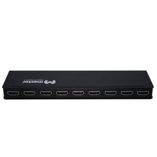 Foto 1 | Divisor Splitter de Audio Master Electrónicos Mvhdmisp18 color Negro