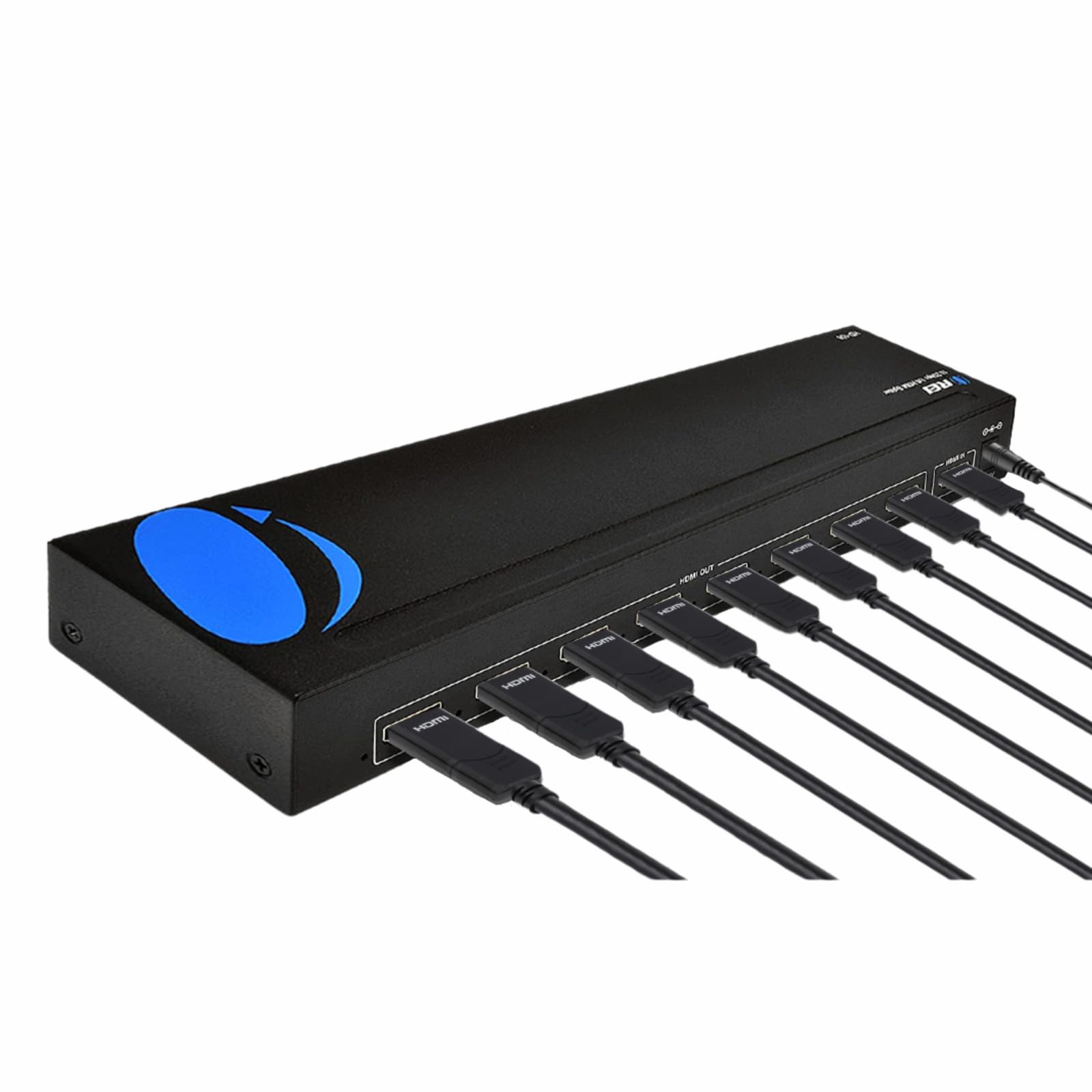 Divisor Hdmi Orei De 1 Entrada Y 8 Salidas 4k @30hz Con Gestión Edid - Venta Internacional.
