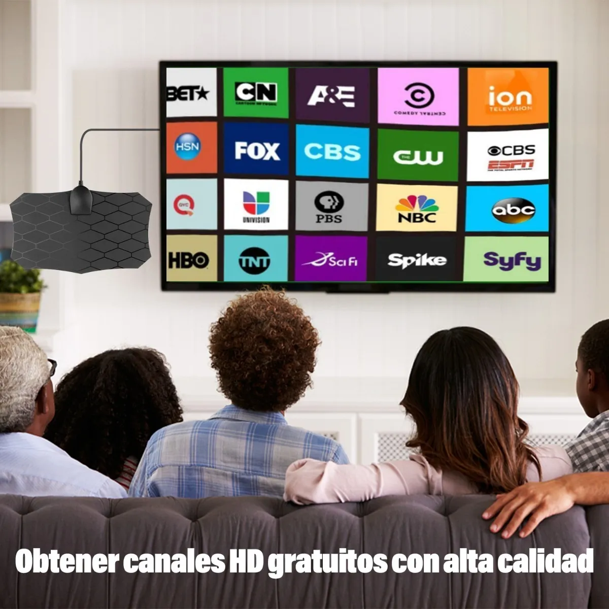 Foto 4 pulgar | Mini Antena de Tv Malubero Digital Hd Portátil