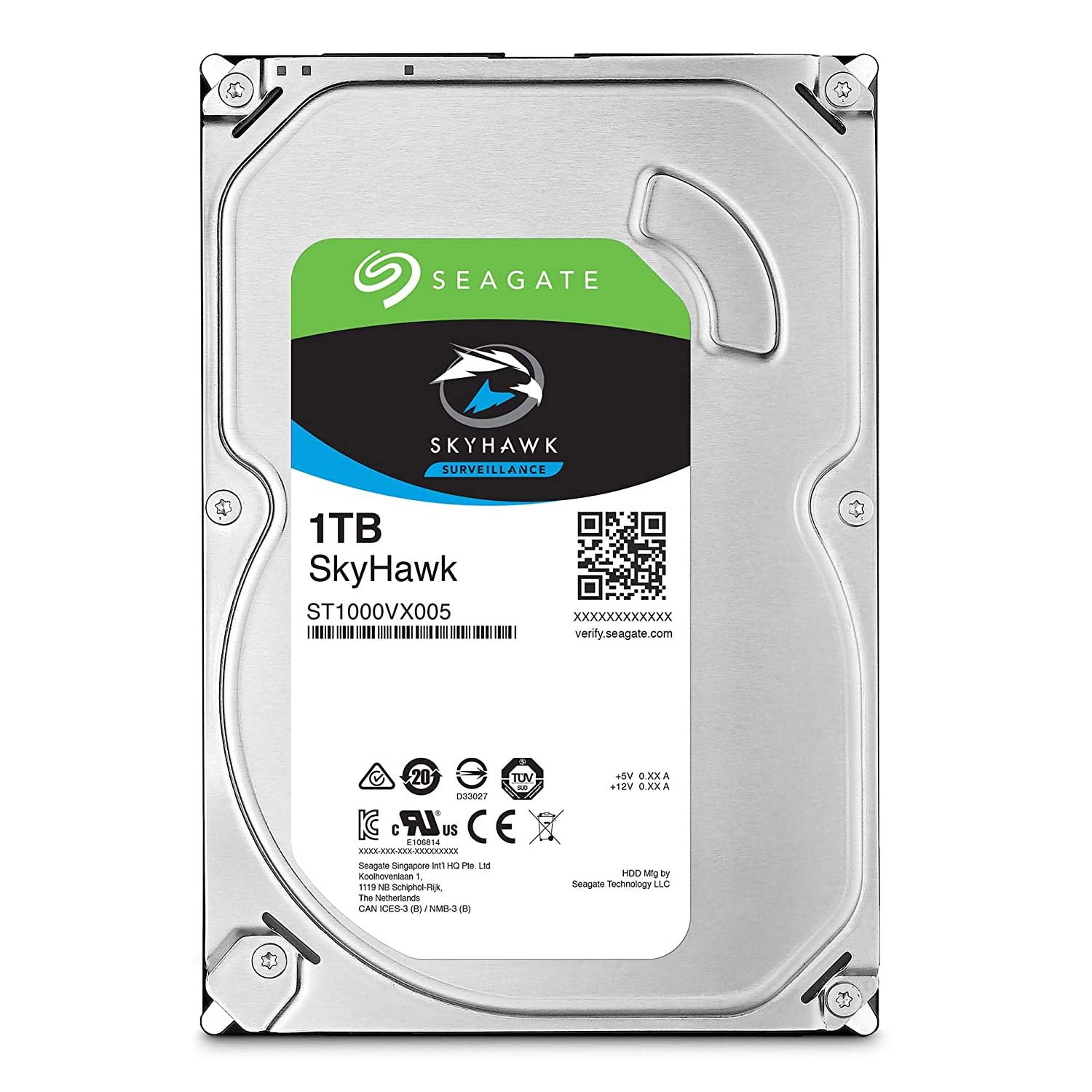 Foto 2 | Disco Duro Interno Seagate Skyhawk 1tb Surveillance Sata