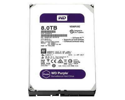 Foto 2 | Disco Duro Wd Nuevo 8tb 3.5'' Purple Wd80purz