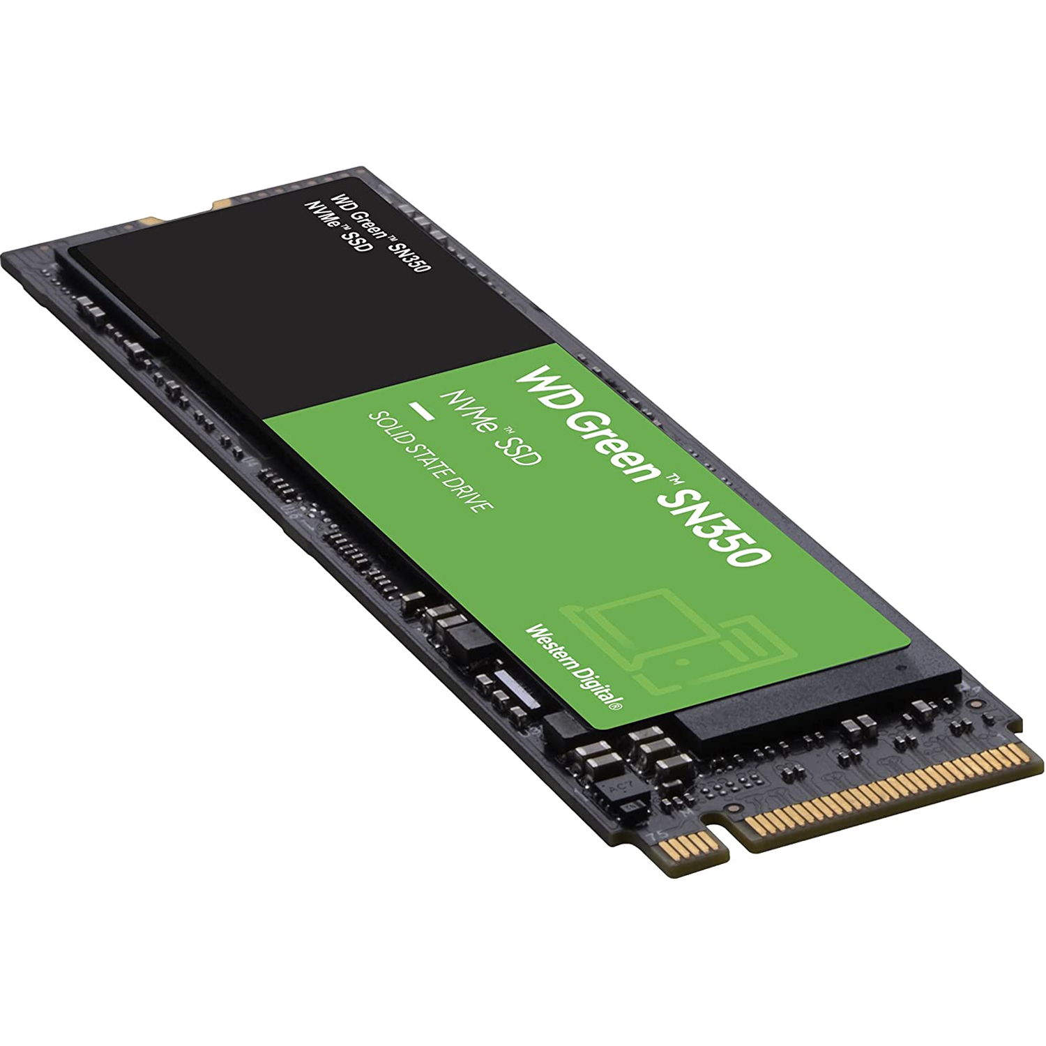 Foto 4 pulgar | Unidad de Estado Sólido Western Digital Wds240g2g0c Verde Ssd M.2 240gb Sn350 Nvme Pcie 2400mbs