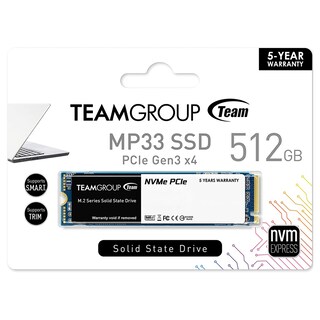 Foto 3 | Unidad de Estado Solido SSD M.2 512gb Teamgroup Mp33 2280 1400 Mb/s
