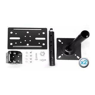 Foto 2 | Par Soporte Ajustable De Bafle Bocina Eo Safe Imports Esi-15606 Negro