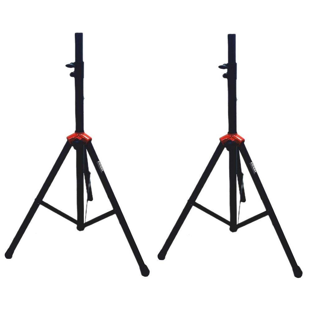 Foto 6 | Pedestal Tripié Romms para Bafle Rojo Amortiguador 2 Piezas