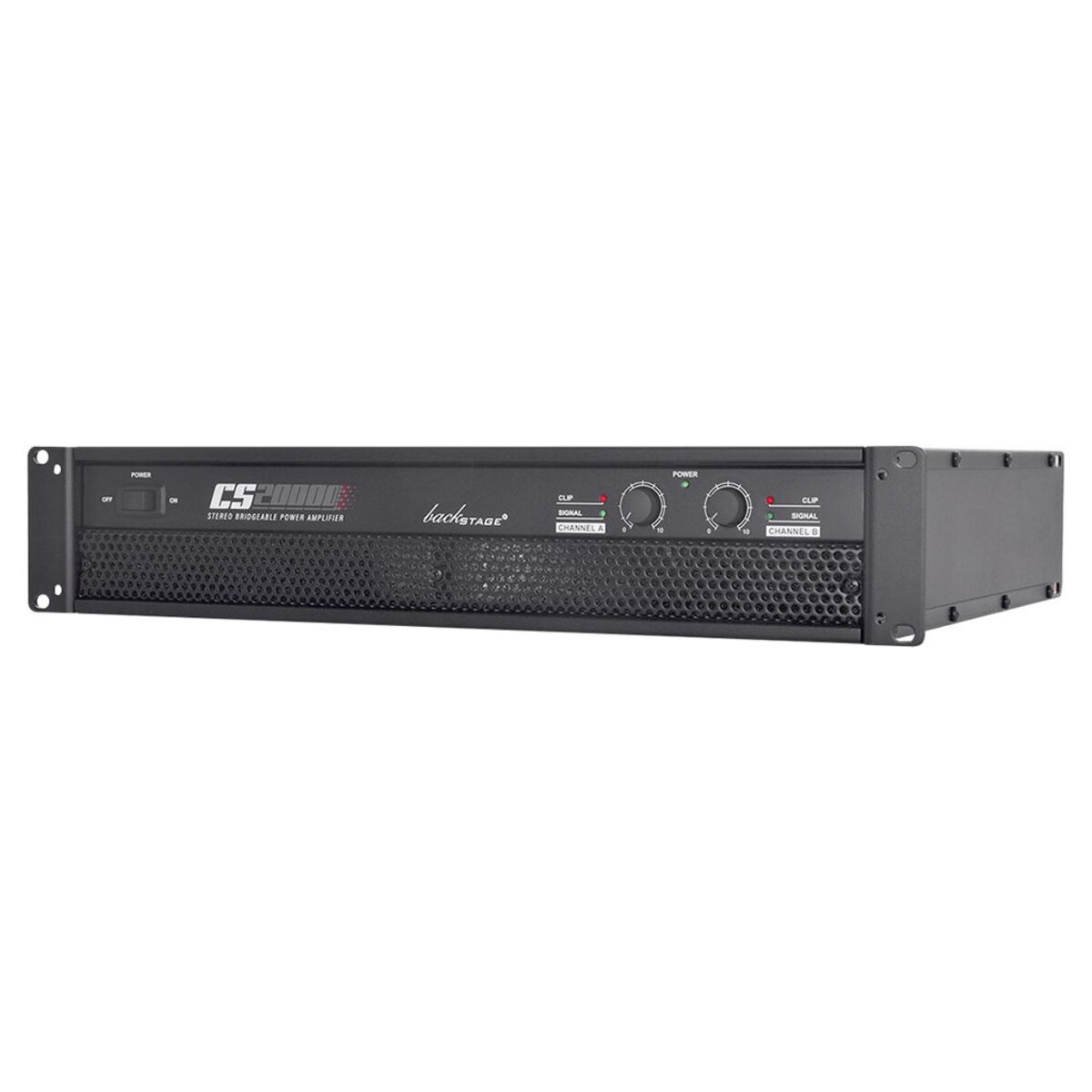 Amplificador Backstage Cs-20000 con 2 Canales de 2000 w