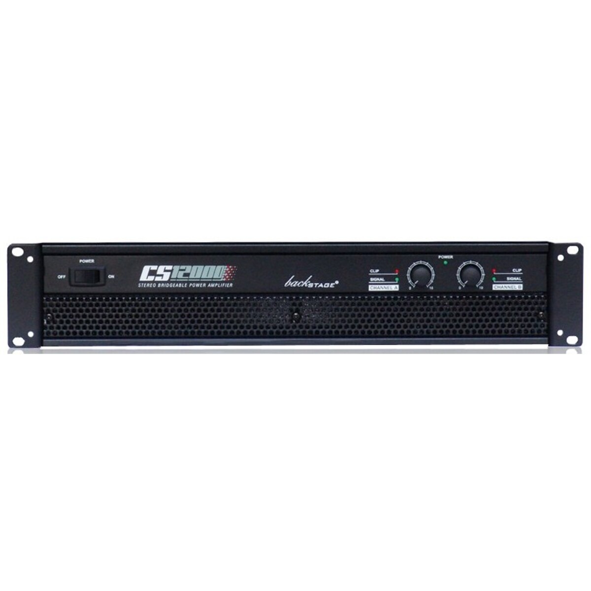 Foto 2 pulgar | Amplificador Backstage Cs-12000 con 2 Canales de 1200 w