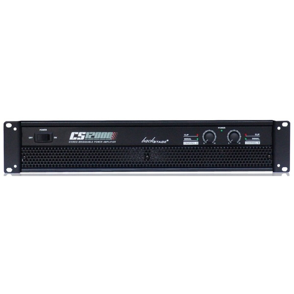 Amplificador Backstage Cs-12000 con 2 Canales de 1200 w