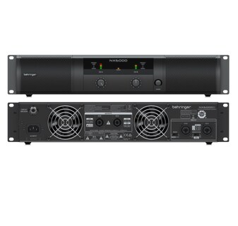 Foto 2 | Amplificador de Poder Behringer Nx6000 color Negro de 6,000 W Clase D Pro