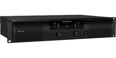 Foto 3 | Amplificador de Poder Behringer Nx6000 color Negro de 6,000 W Clase D Pro
