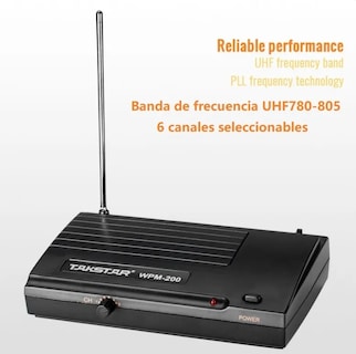 Foto 2 | Sistema Takstar Inalámbrico Wpm-200 Uhf