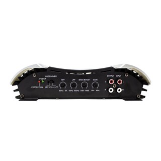 Foto 6 | Amplificador Atomic Audio color Negro 1600w Max Bipolar 2-1 Canales