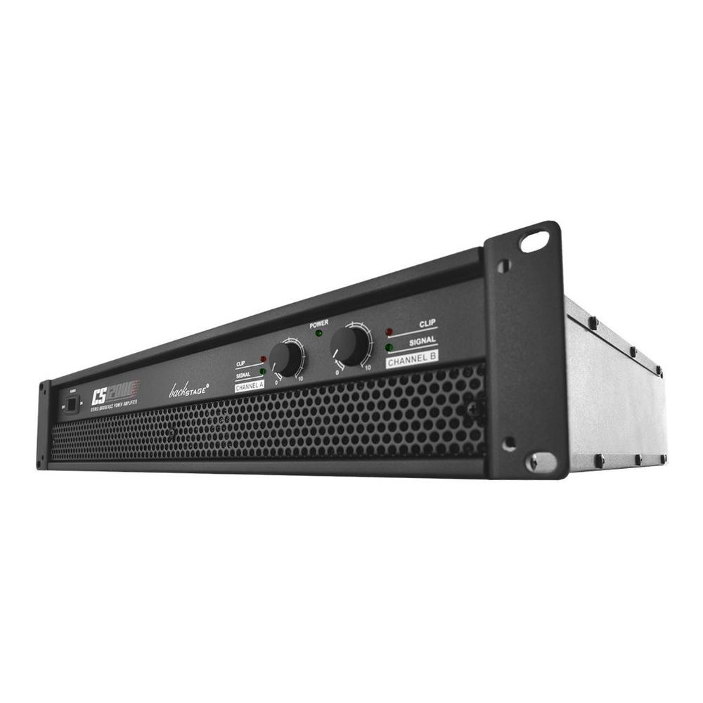 Foto 3 | Backstage Amplificador 1200 Watts Rms Cs-12000 2 Canales