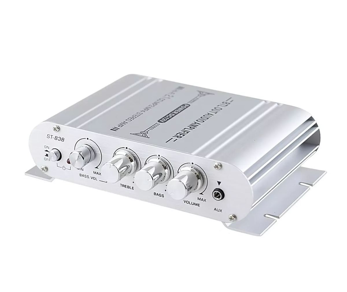 Foto 1 | Amplificador de 800w Belug color Plata para Auto
