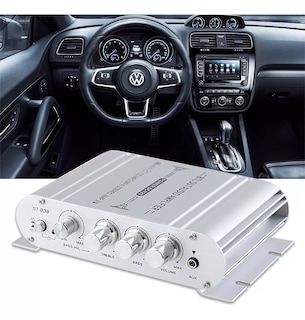 Foto 4 | Amplificador de 800w Belug color Plata para Auto