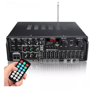 Foto 2 | Amplificador de Audio Bluetooth Eo Safe Imports ESI-11724 Negro