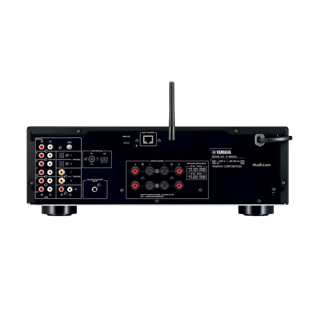 Foto 4 pulgar | Amplificador Estéreo Yamaha R-n600a 175w Wi-fi/usb/airplay